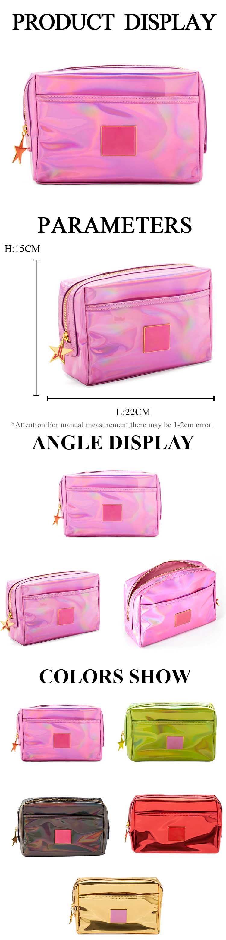 nylon makeup bag