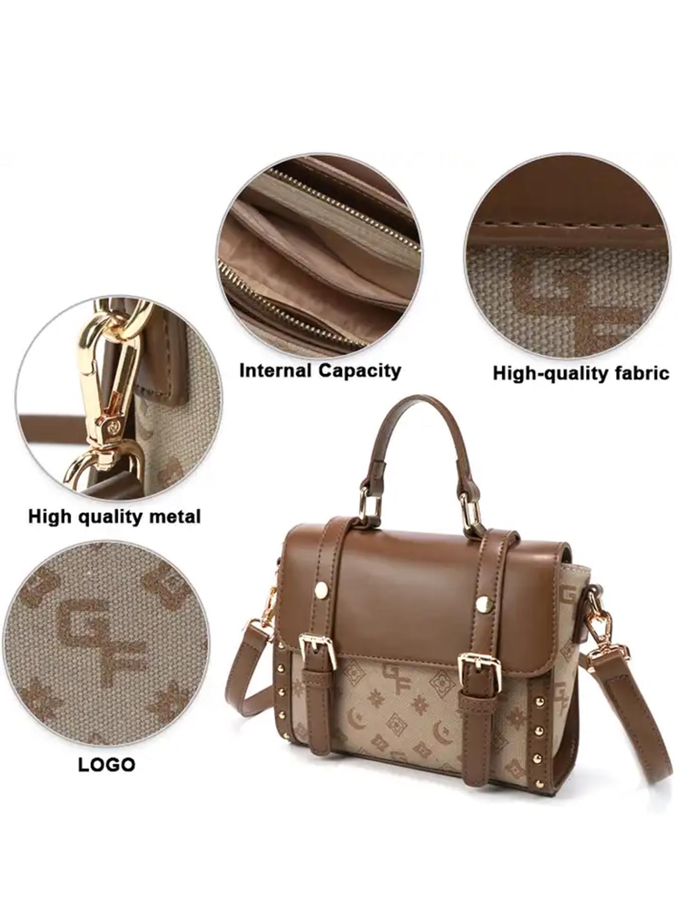 Women's leather customized handbag