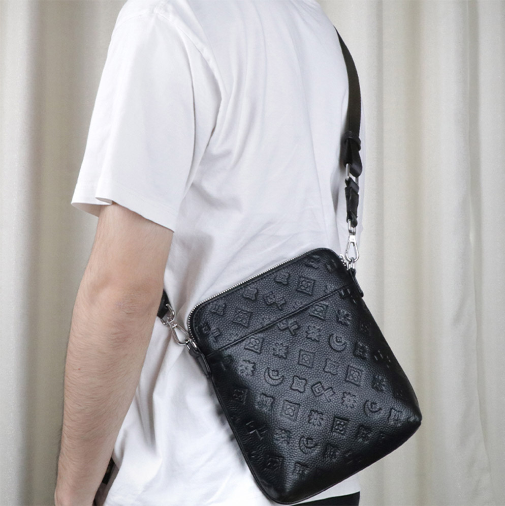 leather crossbody bags for men