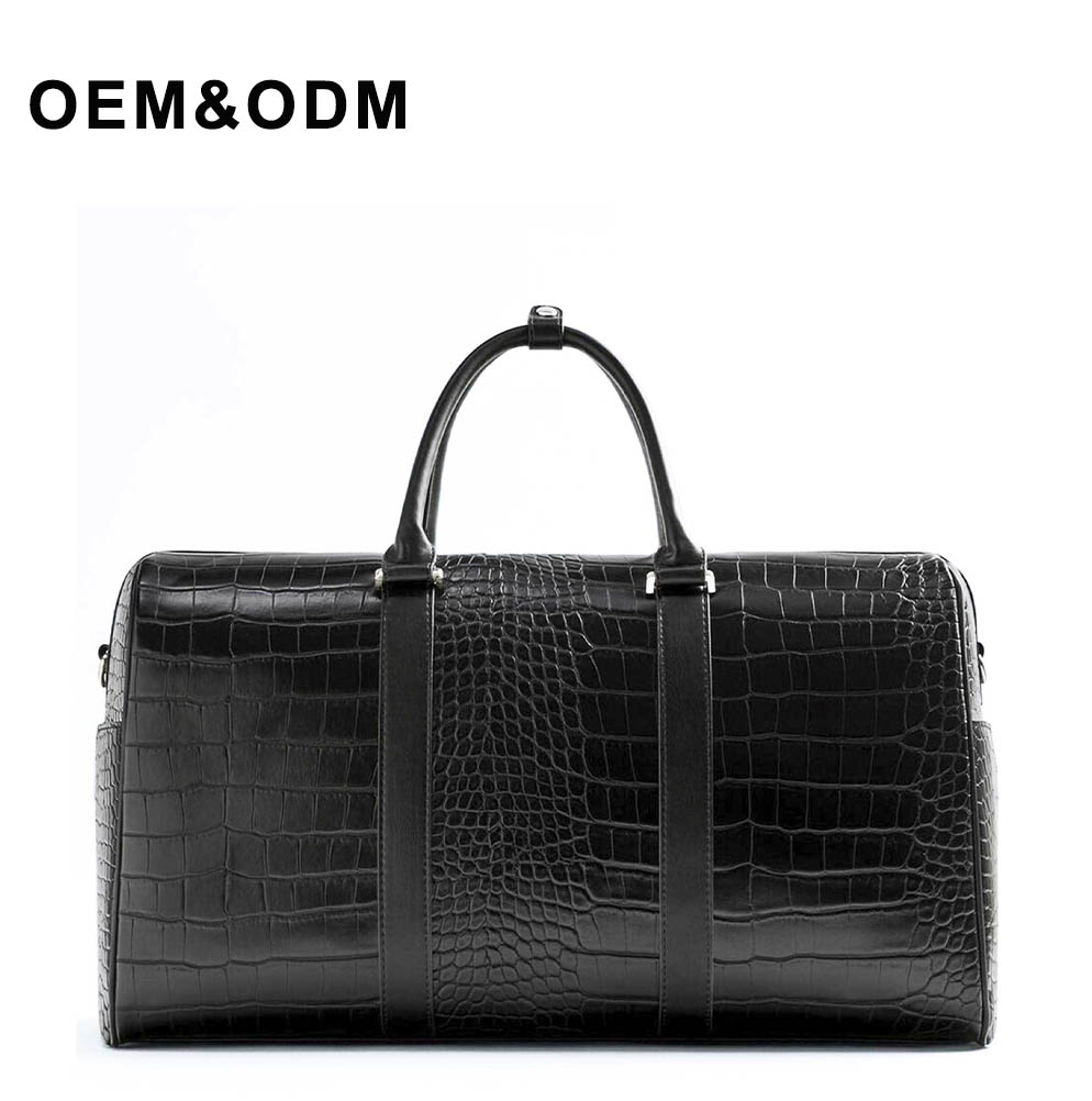 Fashionable black PU bag