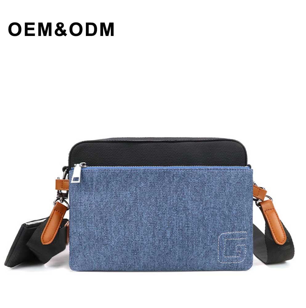 new chest bag men's fashion messenger bag boys water