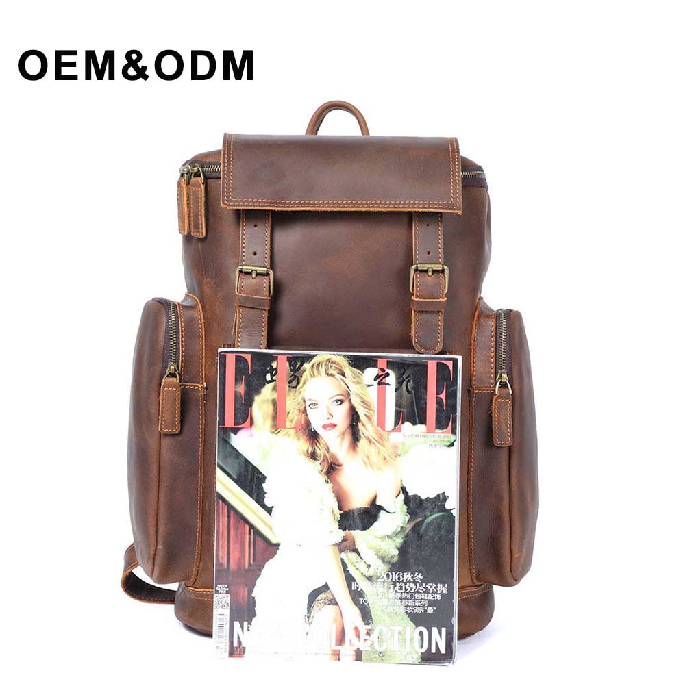 Brown Vintage Backpack