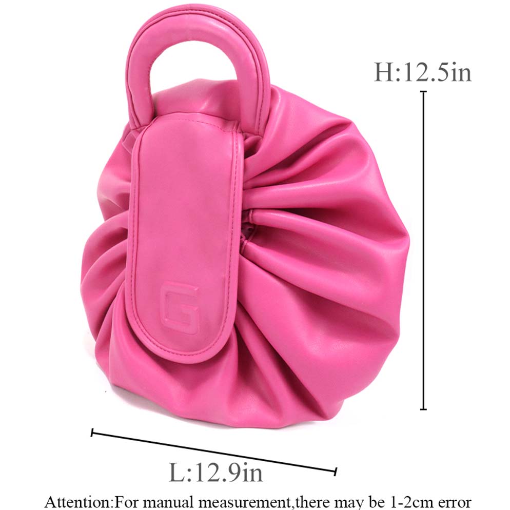 Lazy person drawstring storage bag