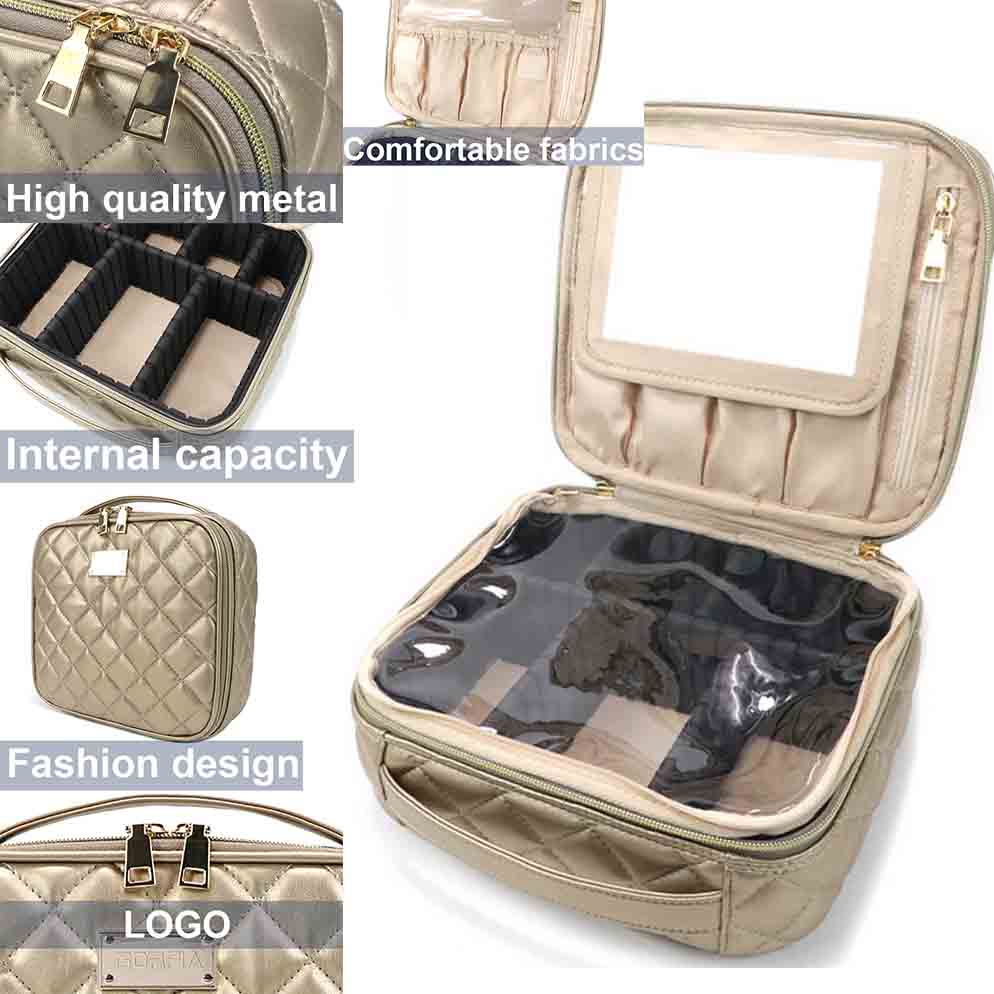 Travel storage box with dividers
