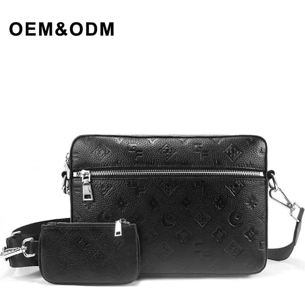 Embossed large logo bag