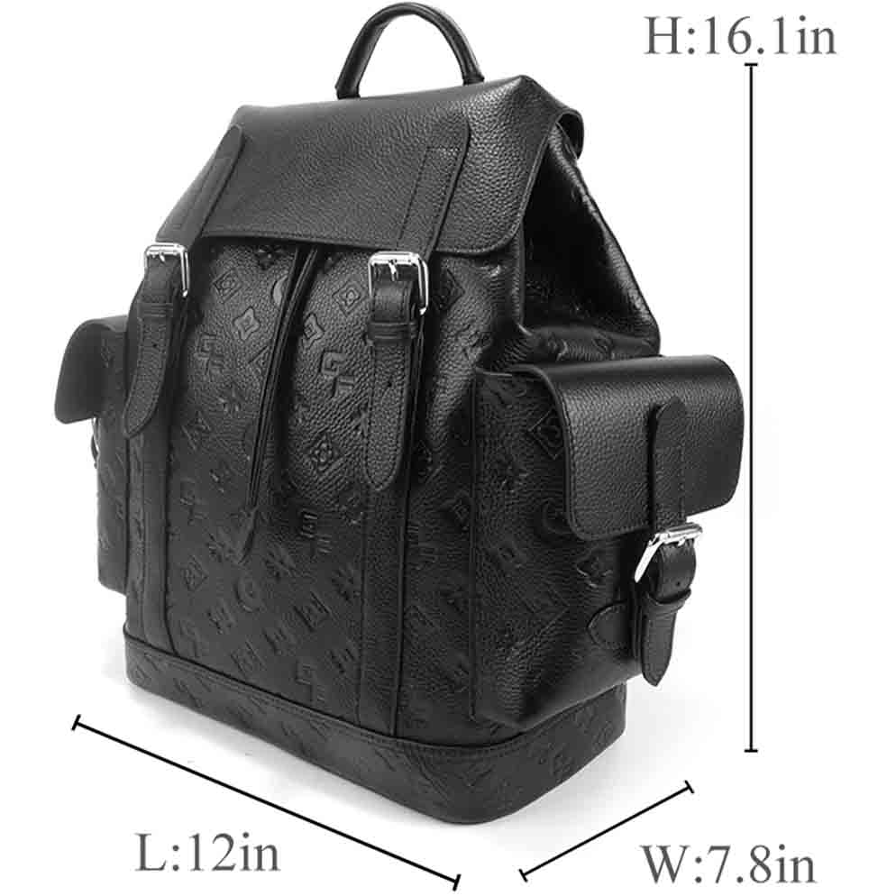 Large capacity solid color backpack